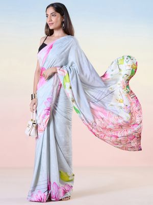 Pastel Perfect Saree