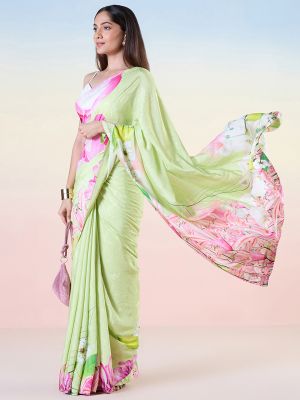 Pastel Perfect Saree