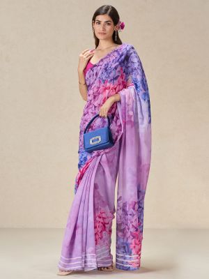 Garlanded Dreams Saree