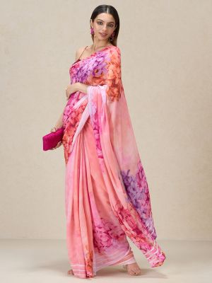 Garlanded Dreams Saree