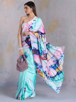 Fanciful Fragments Saree