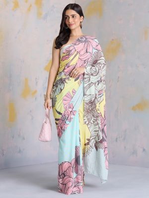 Tropical Symphony Saree