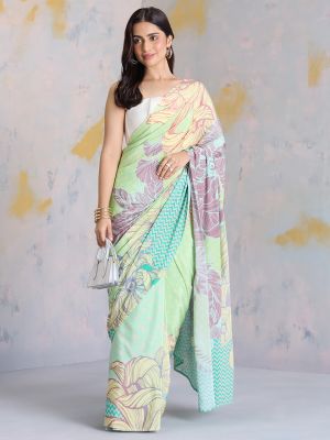 Tropical Symphony Saree