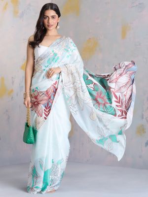Tropic Rush Saree