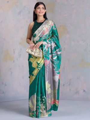 Tropic Rush Saree