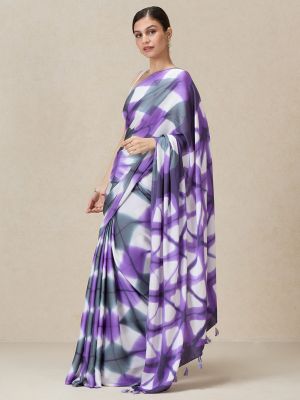 Purple Paradise Saree