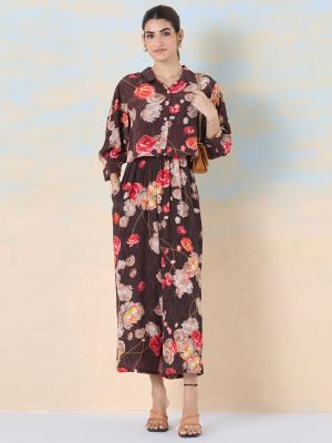Shirted Blossom Jumpsuit