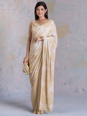 Shimmery Abstracts Saree