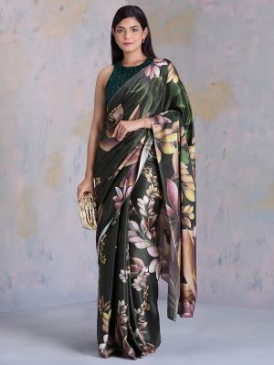 Luminous Botanica Saree