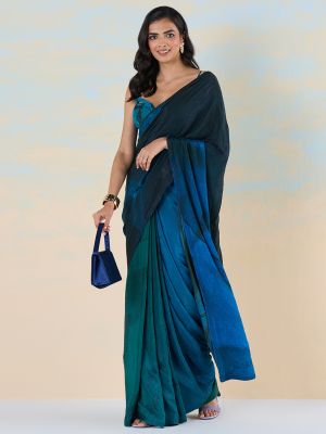 Crystal Canvas Saree
