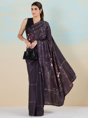 Retro Mirage Saree