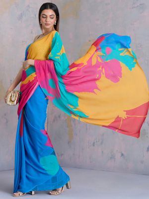 Colourful Symphony Saree