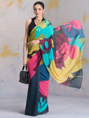 Colourful Symphony Saree