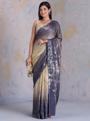 Golden Rhapsody Saree