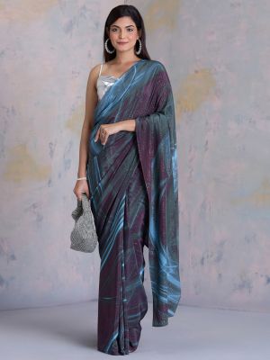Enchanting Metallics Saree