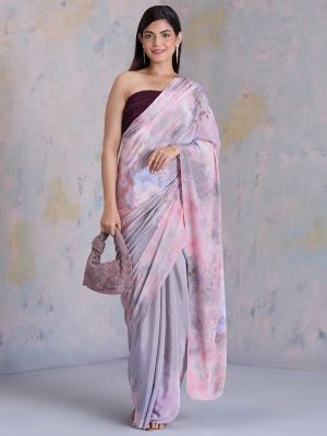 Dramatic Dreamscape Saree