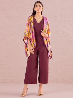 Floral Tapestry Jumpsuit
