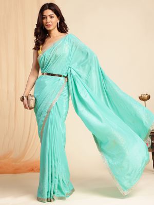 Gilded Oasis Saree