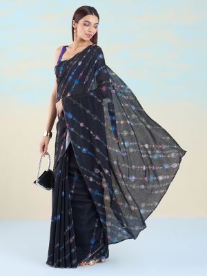 Crystal Echoes Saree