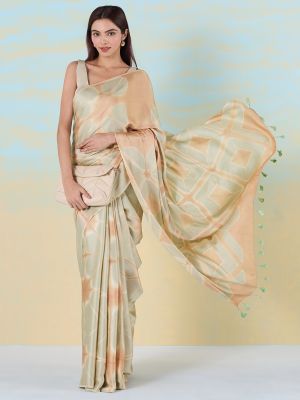 Silken Mosaic Saree