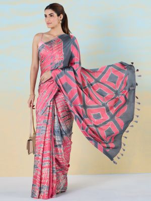 Diamond Drizzle Saree