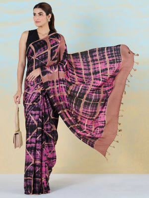 Satin Silhouette Saree