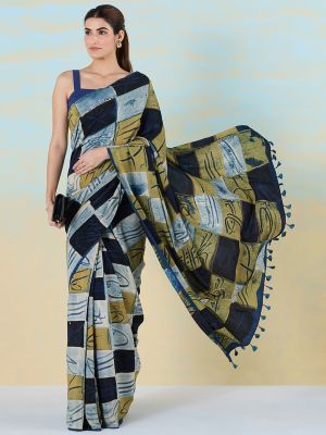 Verdant Whispers Saree