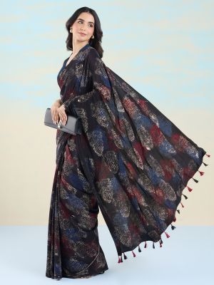 Chromatic Symphony Saree