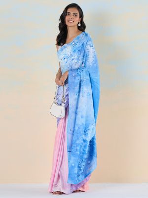 Winter Whisper Saree