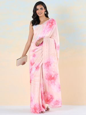 Ice Blossom Saree