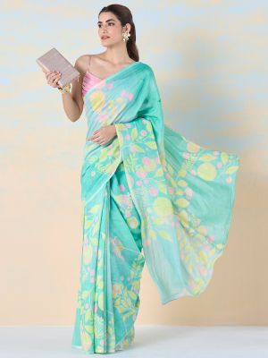 Blossoming Horizons Saree