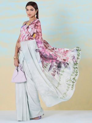 Pastel Poetry Saree