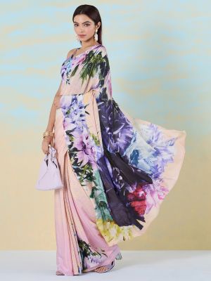 Palette Petals Saree