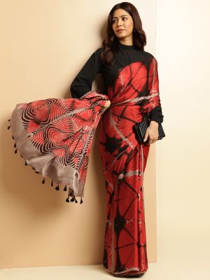 Crimson Tide Saree
