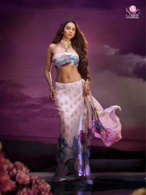 Vintage Bouquet Saree