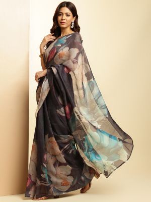 Vintage Bouquet Saree