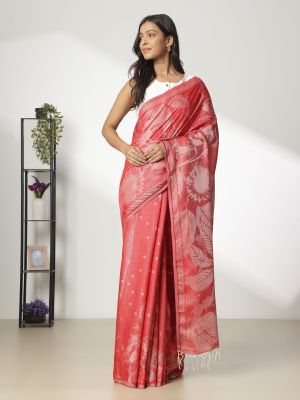 Rosy Threads Saree