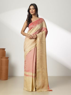 Crème Mist Saree