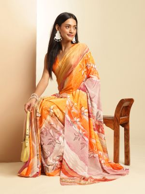 Serene Shreds Saree