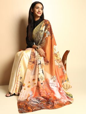 Memoirs in Bloom Saree
