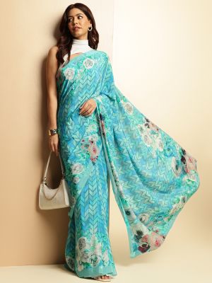 Petal Play  Saree