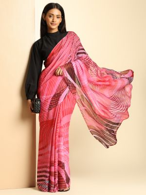 Mystic Swirls Saree
