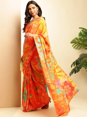 Sunkissed Garden Saree