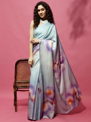 Mulberry Mist Saree