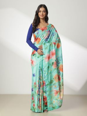 Mint Meadow Saree