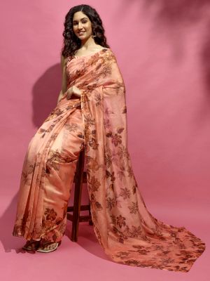 Floret Beads Saree
