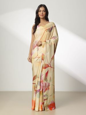 Petals Of Ivory Saree