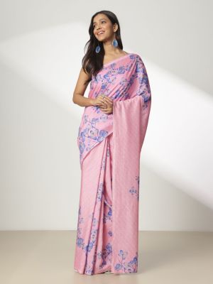 Dusky Petals Saree