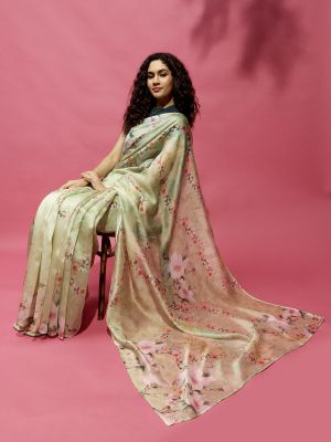 Serene Strands Saree