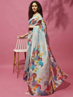 Perennial Pearls Saree